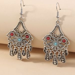Boho Festival Chic Dangle Tassel Earrings